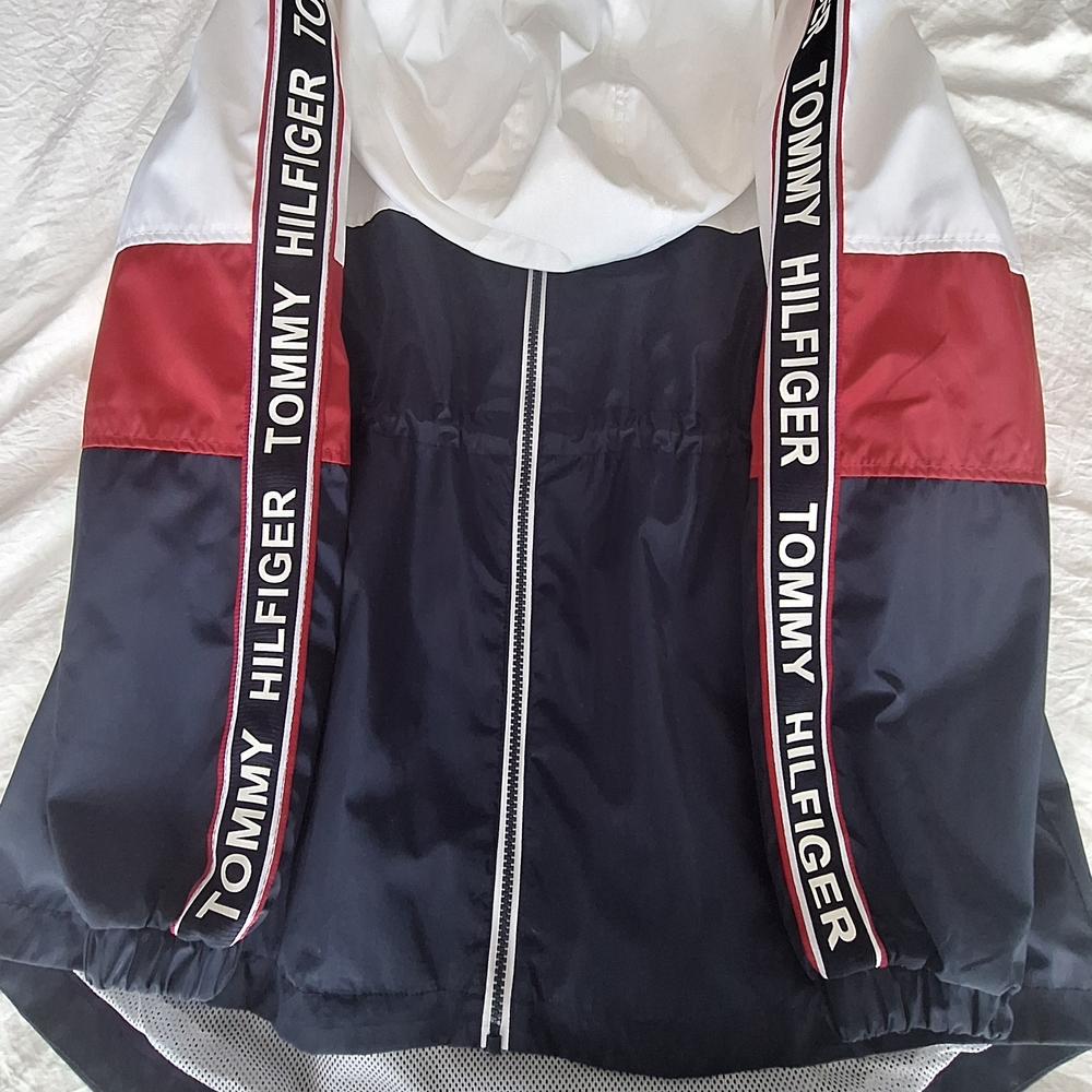 Tommy Hilfiger Red and Navy Windbreaker